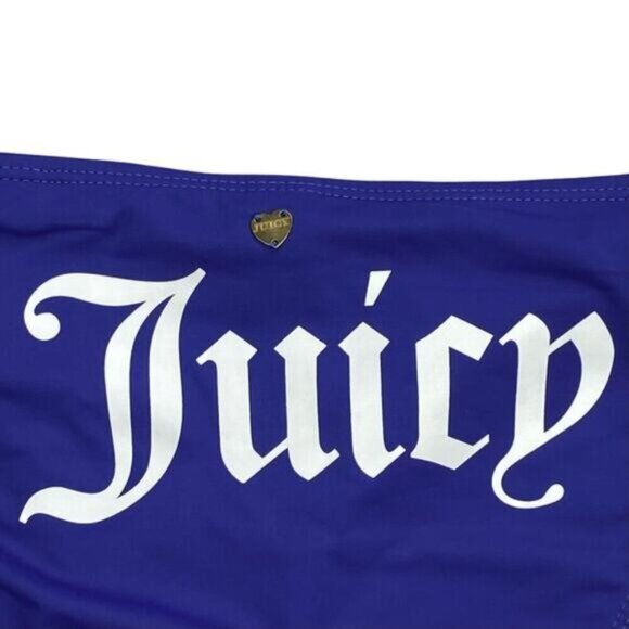 JUICY COUTURE Black Label Bikini Swimsuit Sz XL / Large - Picture 9 of 10